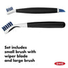 OXO Good Grips Deep Clean Brush Set, Blue