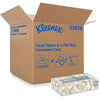 Kleenex Professional Facial Tissue for Business (03076), Flat Tissue Boxes, 12 Boxes / Convenience Case, 125 Tissues / Box