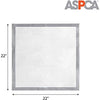 ASPCA AS62930 Dog Training Pads, Pack of 100, Gray, 22" x 22" - Pack of 100