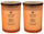 Chesapeake Bay Candle Scented Candles, Love + Passion (Grapefruit Mango), Medium (2-Pack)