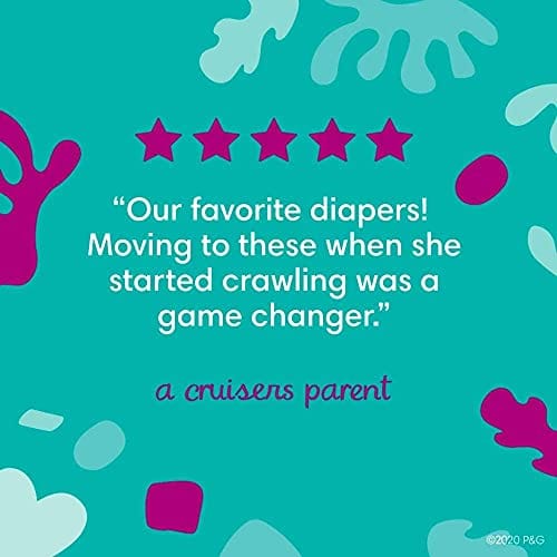 Diapers Size 3, 174 Count - Pampers Cruisers Disposable Baby Diapers, ONE MONTH SUPPLY (Packaging May Vary)
