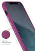 Smartish iPhone 11 Pro Max Wallet Case - Wallet Slayer Vol. 2 [Slim Protective Kickstand] Credit Card Holder (Silk) - Purple Reign