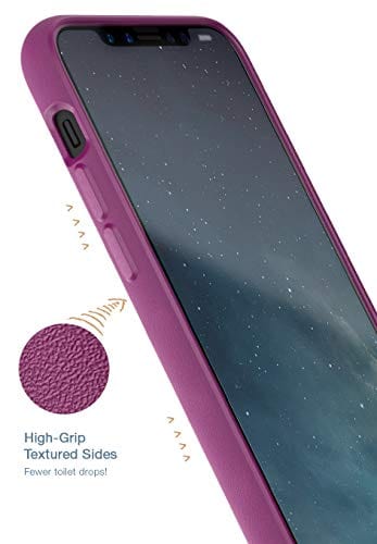 Smartish iPhone 11 Pro Max Wallet Case - Wallet Slayer Vol. 2 [Slim Protective Kickstand] Credit Card Holder (Silk) - Purple Reign