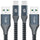 USB Type C Cable, Syncwire [2 Pack, 6Ft] USB 3.0 Fast Charging & Sync Nylon Braided USB A to USB-C Charger Cord for Samsung Galaxy S10/S9/S8 Plus/Note 9/8, Nintendo Switch, LG V30, V20, G6, G5