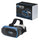 VR Headset Compatible with iPhone & Android Phone - Universal Virtual Reality Goggles - Play Your Best Mobile Games 360 Movies with Soft & Comfortable New 3D VR Glasses | Blue | w/ Eye Protection