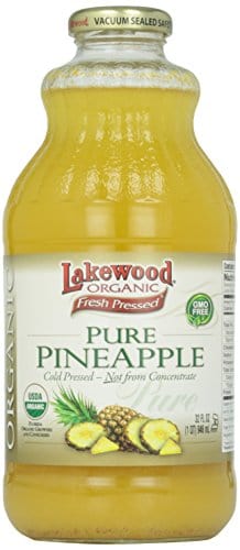 Lakewood Organic Pineapple Juice, 32 oz