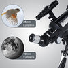 Telescope 70mm Aperture 500mm - for Kids & Adults Astronomical refracting Portable Telescopes