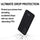 TORU DX Slim Compatible with Samsung Galaxy S20 Case - Protective Dual Layer Hybrid Case with Flexible Soft TPU Bumper Shell Hard Cover - Matte Black