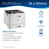Brother Business Color Laser Printer, HL-L8360CDW, Wireless Networking, Automatic Duplex Printing, Mobile Printing, Cloud printing, Amazon Dash Replenishment Ready