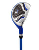 Distinctive Left Handed Junior Golf Club Set for Age 9 to 12 ( Height 4'4" to 5' ), Left Handed Only, Set Includes: Driver (15" ), Hybrid Wood (22, 2 Irons, Putter, Bonus Stand Bag & 2 Headcovers