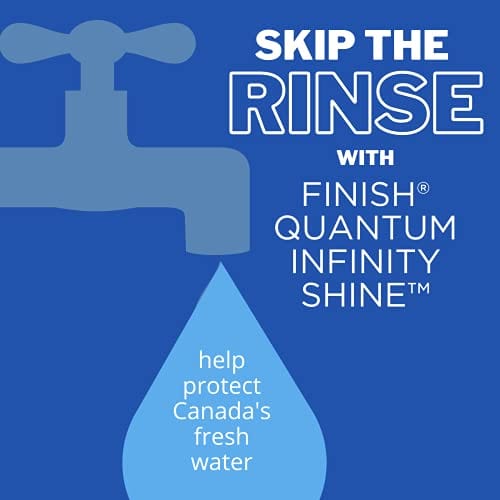 Finish Quantum Infinity Shine - 70 Count - Dishwasher Detergent - Powerball - Our Best Ever Clean and Shine - Dishwashing Tablets - Dish Tabs