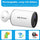 Security Camera Outdoor, Wireless WiFi Waterproof 1080p HD Video Rechargeable Battery Powered Surveillance Cameras for Home Security