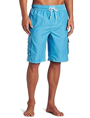 Kanu Surf Men's Barracuda Swim Trunks (Regular & Extended Sizes), Fiji Navy, X-Large