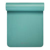 Gaiam Essentials Thick Yoga Mat Fitness & Exercise Mat With Easy-Cinch Yoga Mat Carrier Strap, Teal, 72"L X 24"W X 2/5 Inch Thick