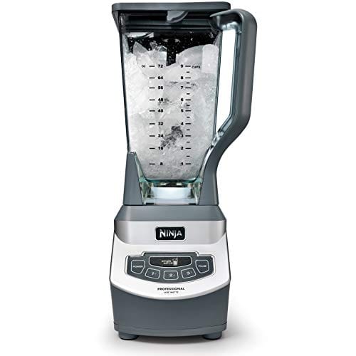 Ninja BL660 Professional Countertop Blender with 1100-Watt Base, 72 Oz Total Crushing Pitcher and (2) 16 Oz Cups for Frozen Drinks and Smoothies, Gray