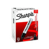 Sharpie King Size Permanent Markers | Chisel Tip Markers for Work & Industrial Use, 12 Count