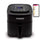 NuWave Brio 6-Quart Air Fryer with App Recipes (Black) Includes Basket Divider, One-Touch Digital Controls, 6 Easy Presets, Wattage Control, and Advanced Functions like SEAR, PREHEAT, DELAY, WARM and More (NEW UPDATED MODEL)