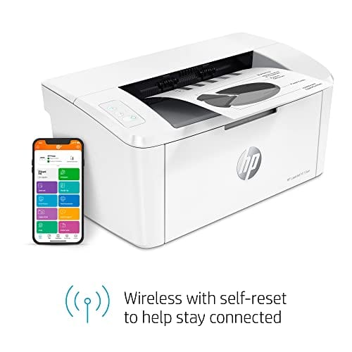 HP Laserjet M110we Wireless Monochrome Printer with HP+ and Bonus 6 Months Instant Ink (7MD66E)