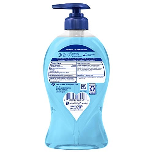 Softsoap Antibacterial Liquid Hand Soap Pump, Clean & Protect, Cool Splash - 11.25 Fluid Ounce, 6 Packs