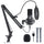 USB Microphone, MAONO 192KHZ/24Bit Plug & Play PC Computer Podcast Condenser Cardioid Metal Mic Kit with Professional Sound Chipset for Recording, Gaming, Singing, YouTube (AU-A04)