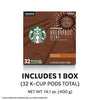 Starbucks Medium Roast K-Cup Coffee Pods Breakfast Blend for Keurig Brewers ,32 Count (Pack of 1)