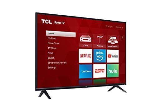 TCL 40-inch 1080p Smart LED Roku TV - 40S325, 2019 Model