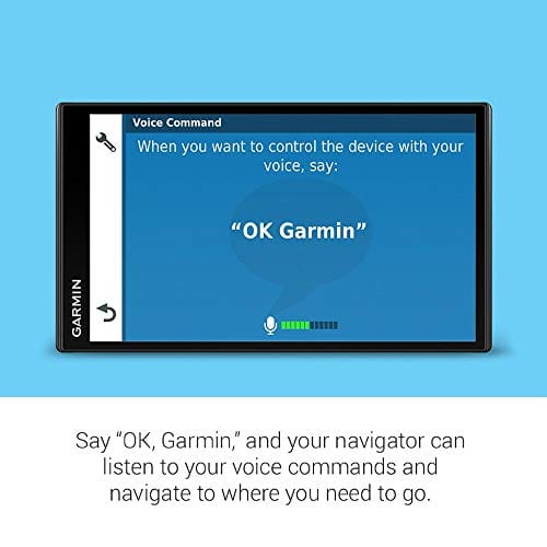 Garmin DriveSmart 65, Built-In Voice-Controlled GPS Navigator with 6.95” High-Res Display