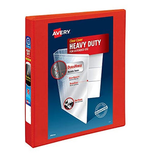 AVERY Heavy Duty View 3 Ring Binder, 1