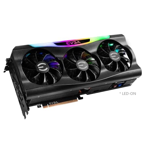 EVGA GeForce RTX 3080 12GB FTW3 Ultra Gaming, 12G-P5-4877-KL, 12GB GDDR6X, iCX3 Technology, ARGB LED, Metal Backplate, LHR