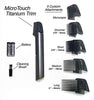 Micro Touch Titanium Trim Hair Cutting Tool, Body Shaver and Groomer