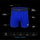 New Balance Men's 6" Boxer Brief Fly Front with Pouch, 3-Pack ,Black/Laser Blue/Team Royal, Large (36"-38")