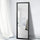 Elevens Full Length Door Mirror 43"x16" Large Rectangle Wall Mirror Hanging or Leaning Against Wall for Bedroom, Dressing and Wall-Mounted Polystyrene Frame Mirror - Black(No Stand)