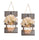 Rustic Grey Mason Jar Sconces for Home Decor, Decorative Chic Hanging Wall Decor Mason Jars with LED Strip Lights, 6-Hour Timer, Silk Hydrangea, Iron Hooks for Home & Kitchen Decorations [Set of 2]