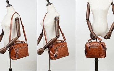 Oil-Wax Leather Lady's Bag