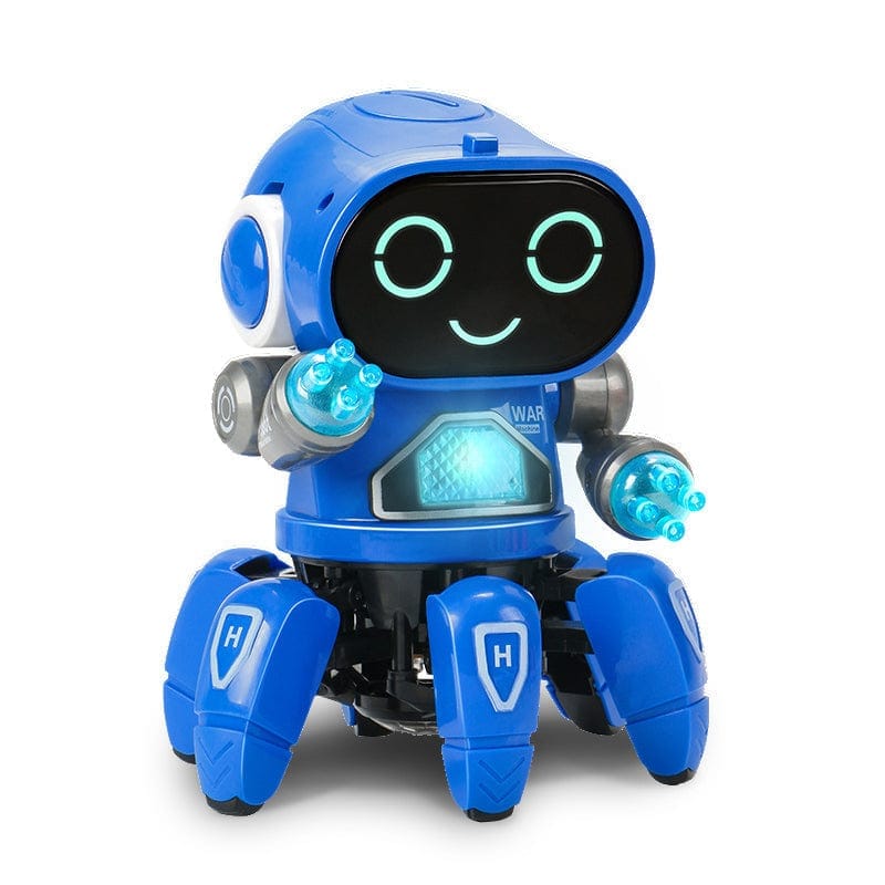 Electric Rock Robot, Music, Light, Automatic Walking, Swinging And Dancing Robot, Children's Toys