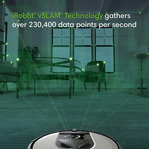 iRobot Roomba i6+ (6550) Robot Vacuum with Automatic Dirt Disposal-Empties Itself for up to 60 Days, Wi-Fi Connected, Works with Alexa, Carpets, + Smart Mapping Upgrade - Clean & Schedule by Room