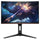 AOC C24G1 24" Curved Frameless Gaming Monitor, FHD 1080p, 1500R VA panel, 1ms 144Hz, FreeSync, Height adjustable, VESA, 3-Year Zero Dead Pixels Black
