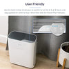 LEVOIT Air Purifier for Home Large Room, H13 True HEPA Filter Cleaner with Washable Filter for Allergies and Pets, Smokers, Mold, Pollen, Dust, Quiet Odor Eliminators for Bedroom, Vital 100 (White)