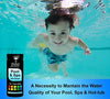 JNW Direct Pool and Spa Test Strips - 100 Strip Pack, Test pH, Chlorine, Bromine, Hardness and More, Accurate 7-in-1 Swimming Pool Water Testing