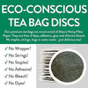 Organic Green Tea Bags | 100 Tea Bags | Eco-Conscious Tea Bags in Kraft Bag | by FGO
