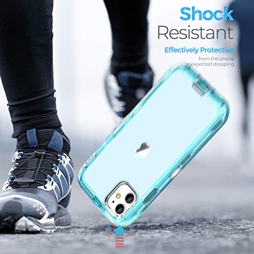 ORIbox Case Compatible with iPhone 11 Case, Heavy Duty Shockproof Anti-Fall Clear case