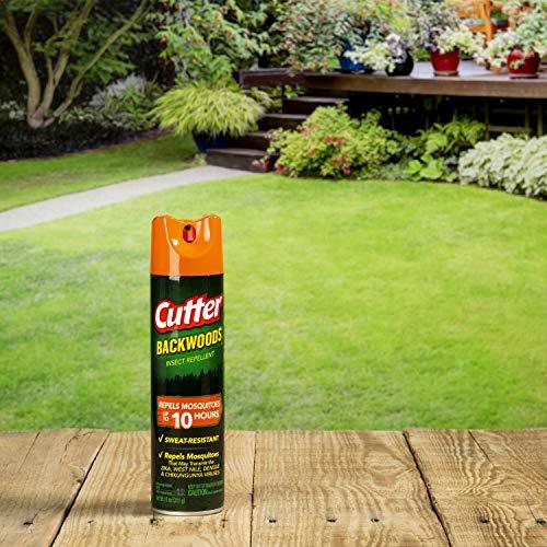 Cutter Backwoods Insect Repellent, Aerosol, 2/11-Ounce