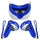 Silicone Controller Grip Cover for Oculus Quest 2 with Face Cover Combo, VR Headset Accessories Sweatproof Anti Collision (Blue)