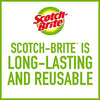 Scotch-Brite Stainless Steel Scrubbers, Ideal for Uncoated Cookware, 48 Scrubbers