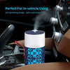 Portable Humidifiers Car Humidifier Cool Mist Humidifying for Kids Rooms Travel Office Bedroom with High and Low Mist Settings 7 Colors Night Light Auto Shut-Off 250ml