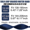 2-Pack Solo Loop Strap Compatible with Apple Watch Band 38mm 40mm,No Clasps No Buckles Stretchable Braided Sport Elastics Replacement Wristband for iWatch Series 6/5/4/3/2/1,SE,Colorful&WhiteBlack,2#