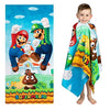 Franco Kids Super Soft Cotton Beach Towel, 28" x 58", Mario