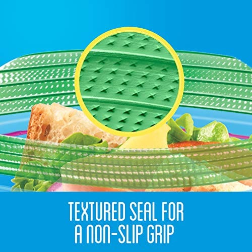 Ziploc Sandwich and Snack Bags for On the Go Freshness, Grip 'n Seal Technology for Easier Grip, Open, and Close, 30 Count, Pack of 3 (90 Total Bags)