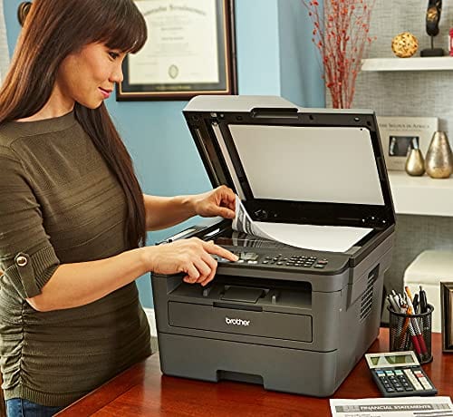 Brother Premium MFC-L2690DW Series Compact Monochrome All-in-One Laser Printer