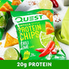 Quest Nutrition Tortilla Style Protein Chips, Chili Lime, Baked, 1.1 Ounce (12 Count)